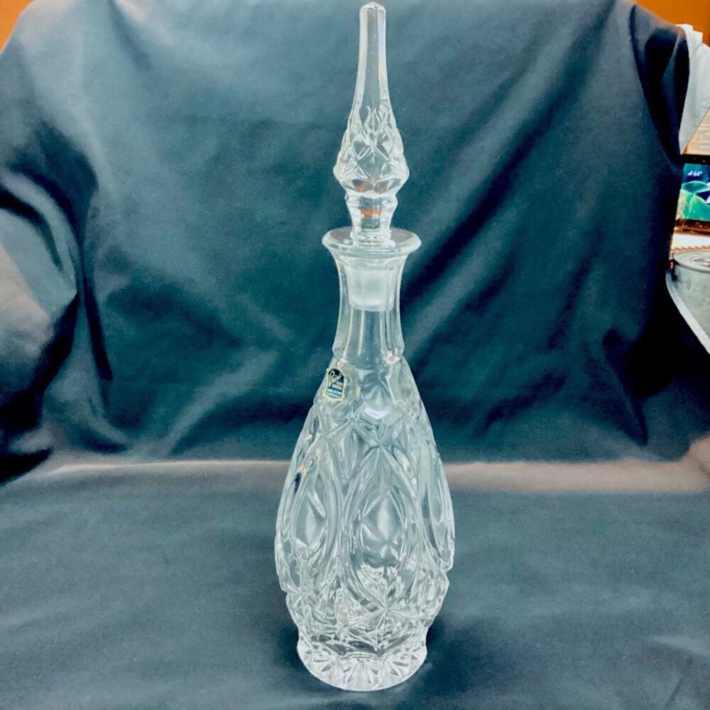 WEST GERMAN PHOENIX LEAD CRYSTAL DECANTER